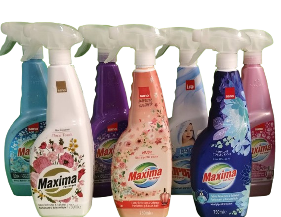 Омекотители и ароматизатори за дрехи Maxima Sano – Електромания Велико Търново
